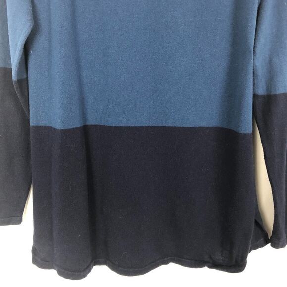 Jean Pierre 100% Cotton Color Block Sweater Size Large - Picture 8 of 9